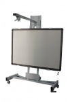 Mobile stand for interactive whiteboard